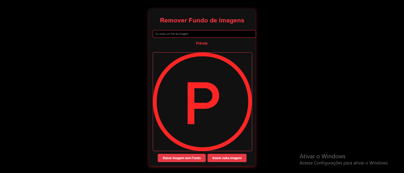 Ferramenta para remover fundo de imagens